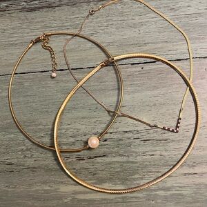 Avon Gold Necklace Bundle